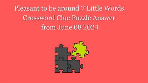 self assured crossword clue|pleasant crossword puzzle clue.